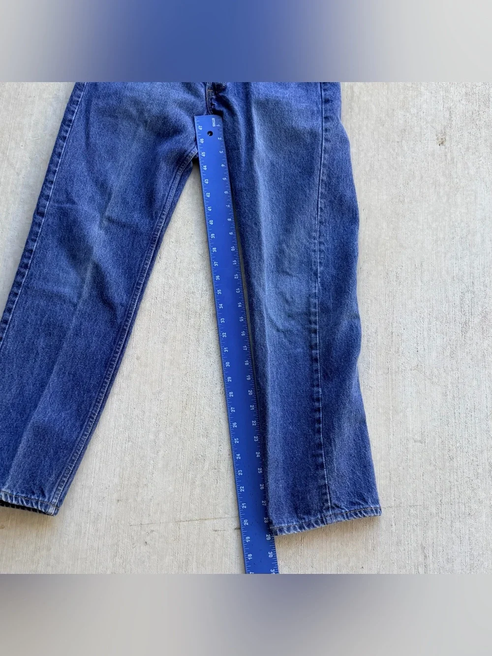 Vintage Levi’s 501 Jeans Made In USA 90s Button Fly 30x29